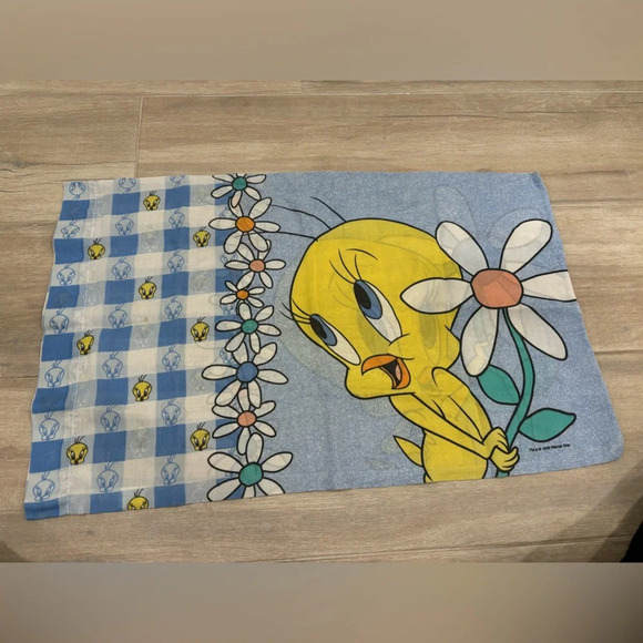 •5 for 20• Vintage Tweety Bird Pillowcase - Picture 2 of 2